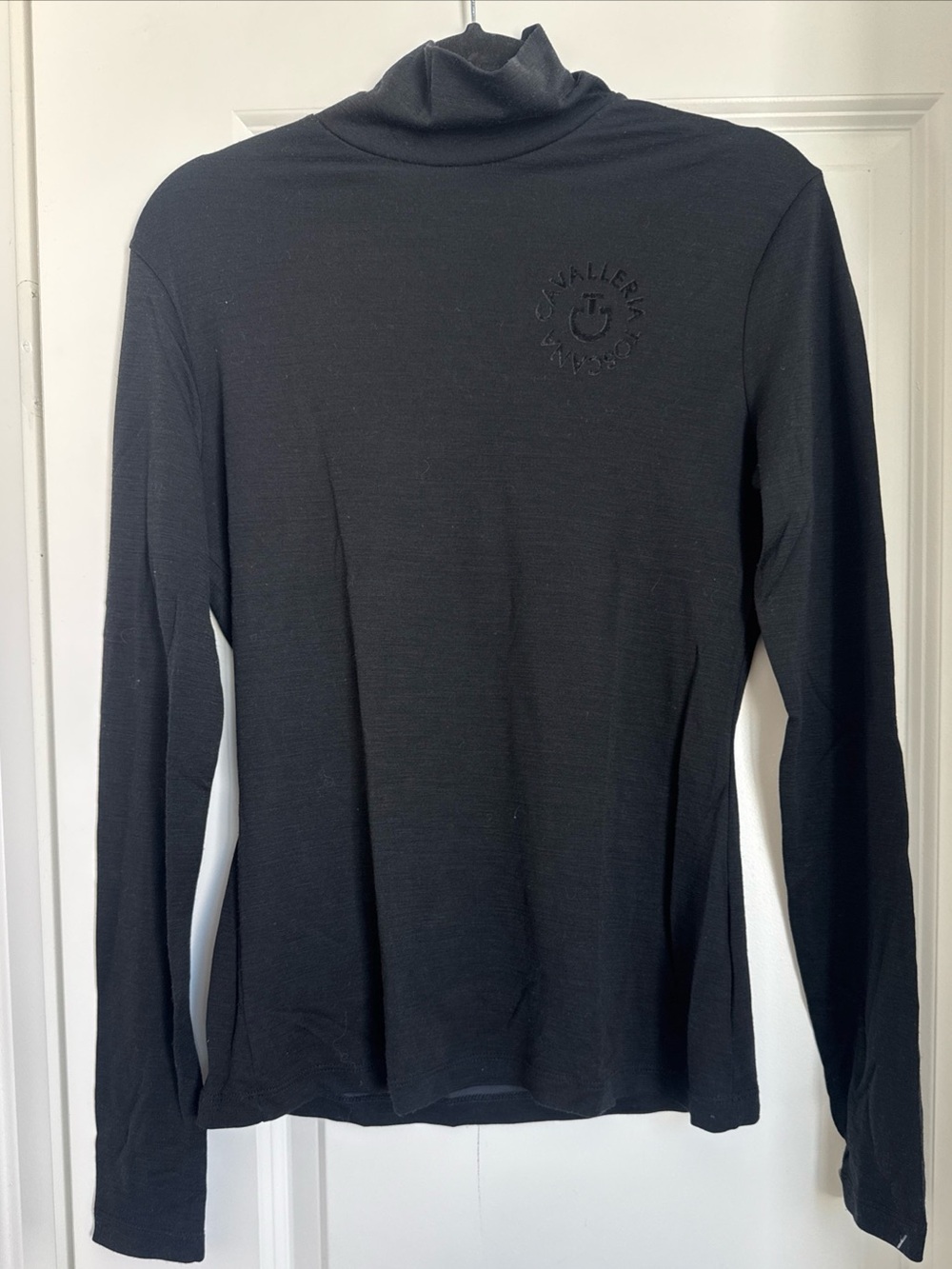 CAVALLERIA TOSCANA FW'22 CT ORBIT TECH WOOL TURTLENECK WOMEN EQUESTRIAN TOP
